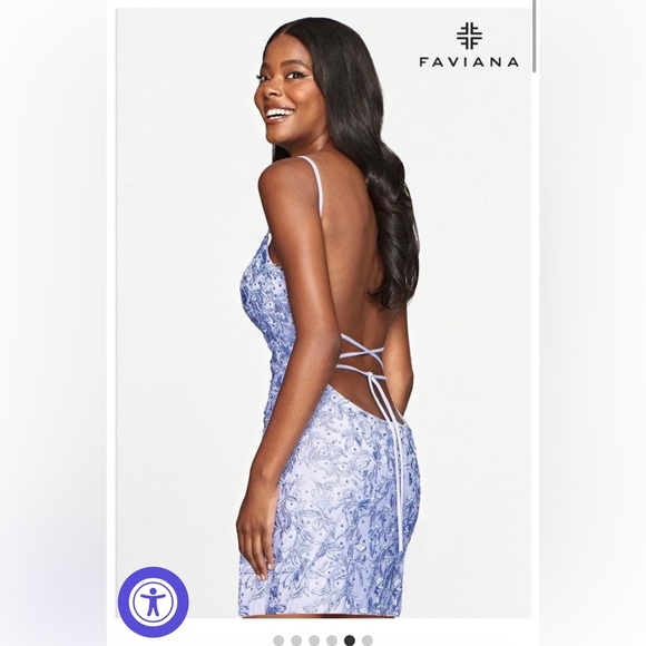 Faviana Size 0 Homecoming Dress - Picture 2 of 3